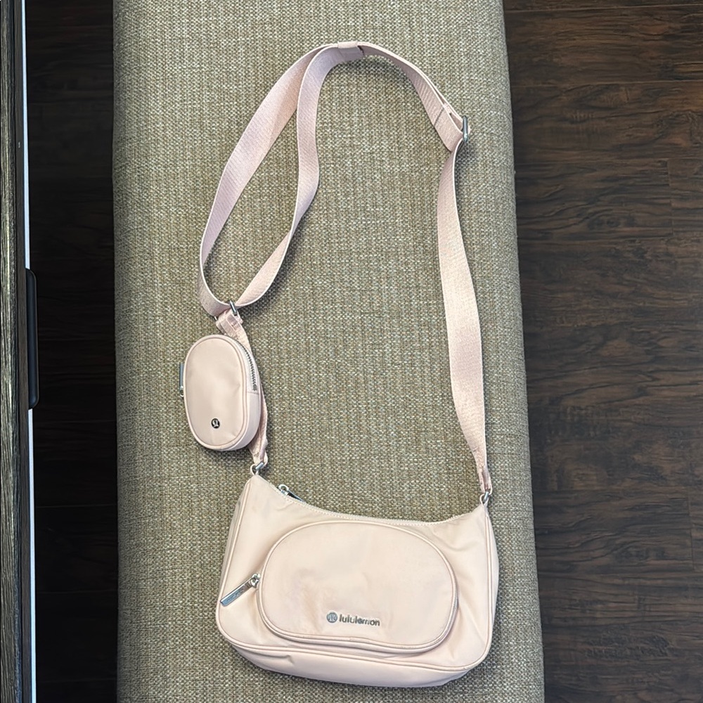 Lululemon Athletica Pink Crossbody Bag
